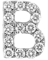 Bony Levy - Single Initial Earring - Lyst