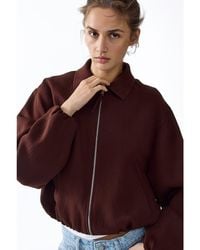 H&M - Oversized Bubble-Hem Jacket - Lyst