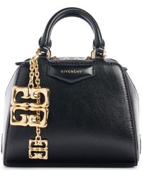 Givenchy - Nano Antigona Cube Patent Leather Satchel - Lyst