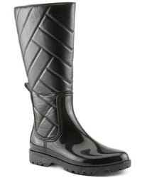 Spring Step - Maiza Waterproof Quilted Rain Boot - Lyst