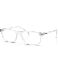 Arnette - 54Mm Rectangle Optical Glasses - Lyst
