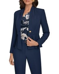 Donna Karan - One-Button Blazer - Lyst