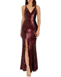 Dress the Population - Iris Sequin Gown - Lyst