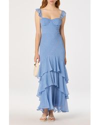 Astr - Alcina Polka Dot Maxi Dress - Lyst