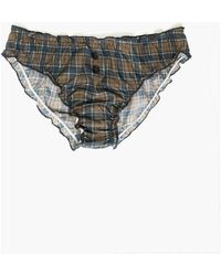 Oddli - Plaid Bloomers - Lyst