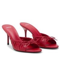 Mango - Bow Detail Slide Sandal - Lyst