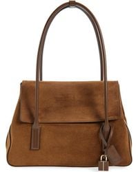 Tom Ford - Medium Eclipse Suede Shoulder Bag - Lyst