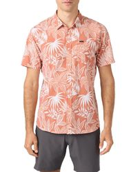 O'neill Sportswear - Trvlr Upf Traverse Short Sleeve Performance Button-Up Shirt - Lyst