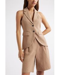 Open Edit - The Curator Notched Lapel Vest - Lyst