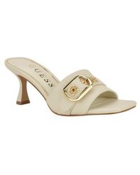 Guess - Dittara Slide Sandal - Lyst