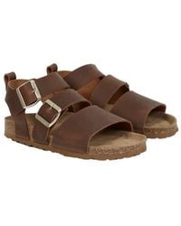 Celtic & Co. - An Elegant Triple Strap Sandal - Lyst
