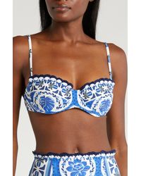 FARM Rio - Tile Dream Underwire Bikini Top - Lyst