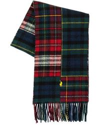 Polo Ralph Lauren - Patchwork Plaid Scarf - Lyst