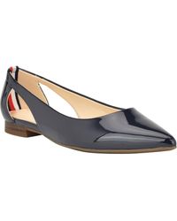Tommy Hilfiger - Velahi Pointed Toe Flat - Lyst