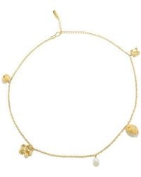 Completedworks - Tumbled Multi Charm Necklace - Lyst