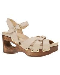 Dansko - Alanna Ankle Strap Platform Wedge Sandal - Lyst