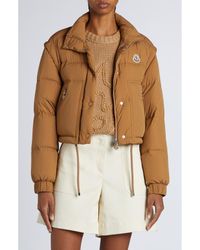 Moncler - Selle Convertible Down Puffer Jacket - Lyst