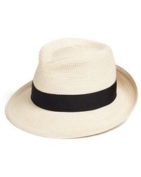 Eric Javits - Classic Squishee Straw Packable Fedora Sun Hat - Lyst