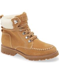 Rag & Bone - Cameron Genuine Shearling Weatherproof Lace-Up Boot - Lyst