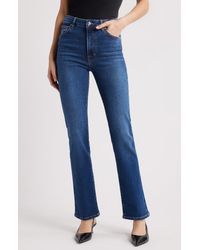 FRAME - The Pencil High Waist Slim Straight Leg Jeans - Lyst