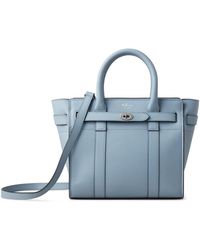 Mulberry - Mini Zipped Bayswater Leather Satchel - Lyst
