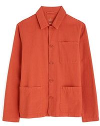Seasalt Cornwall - Well Wright Organic Cotton & Linen Shirt Jacket - Lyst