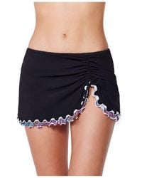 Gottex - Layla Tricolore Side Slit Skirted Bottom - Lyst