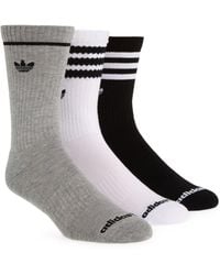 adidas - Assorted 3-pack Originals Roller Crew Socks - Lyst