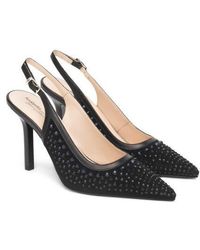 Nero Giardini - Embellished Slingback Pointed Toe Pump - Lyst
