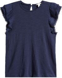 Caslon - Caslon(r) Ruffle Sleeve T-shirt - Lyst