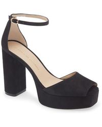 Stuart Weitzman - Sabrina Platform Ankle Strap Sandal - Lyst