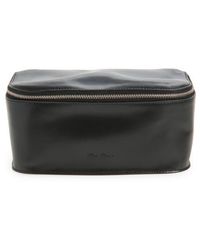 Rick Owens - Medium Calfskin Leather Toiletries Bag - Lyst