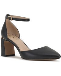 Vince Camuto - Hendriy Ankle Strap Pointed Toe Pump - Lyst