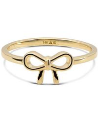 DEVATA - Bow Ring - Lyst