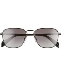 rag & bone 49mm round sunglasses