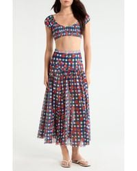 Hutch - Maeden Floral Cover-Up Midi Skirt - Lyst