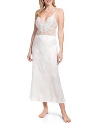 In Bloom - Marry Me Lace & Satin Nightgown - Lyst