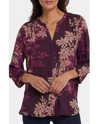NYDJ - Pintuck Top - Lyst