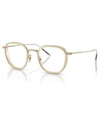 Oliver Peoples - 48Mm Rectangle Optical Glasses - Lyst