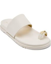 Donna Karan - Hooper Toe Loop Sandal - Lyst