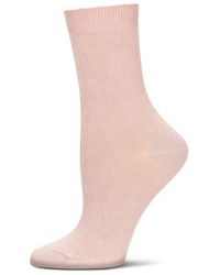 Memoi - Kid's Basic Soft Rayon Crew Socks - Lyst