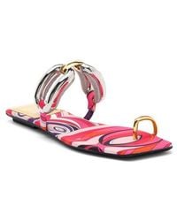 Jeffrey Campbell - Guilded-2 Toe Loop Sandal - Lyst