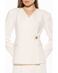 Alexia Admor - Alira Wrap Blazer - Lyst