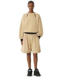 Lanvin - Cotton Bermuda Shorts - Lyst