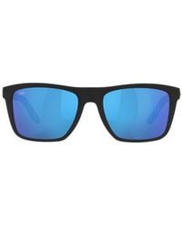 Costa Del Mar - Mainsail 55Mm Mirrored Polarized Rectangular Sunglasses - Lyst