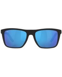Costa Del Mar - Mainsail 55Mm Mirrored Polarized Rectangular Sunglasses - Lyst
