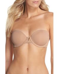 B.tempt'd - Modern Method Strapless Underwire Bra - Lyst