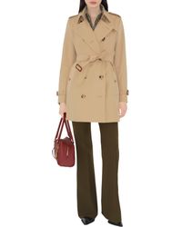 Burberry - Short Chelsea Heritage Trench Coat - Lyst