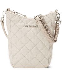 MZ Wallace - Crosby Go Quilted Linen Crossbody Bag - Lyst