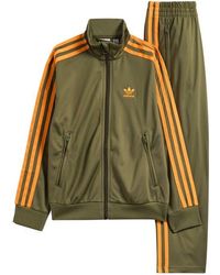 adidas - Kids' Firebird Recycled Polyester Track Jacket & Pants Set - Lyst